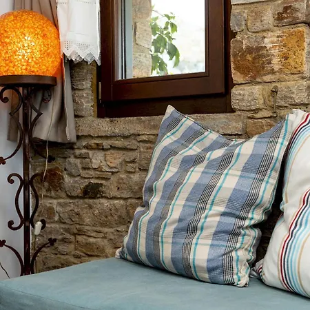 “Blue view” uphill Naxos City